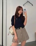  ÁO POLO CELINE TRIOMPHE FINE COTTON (BLACK) 