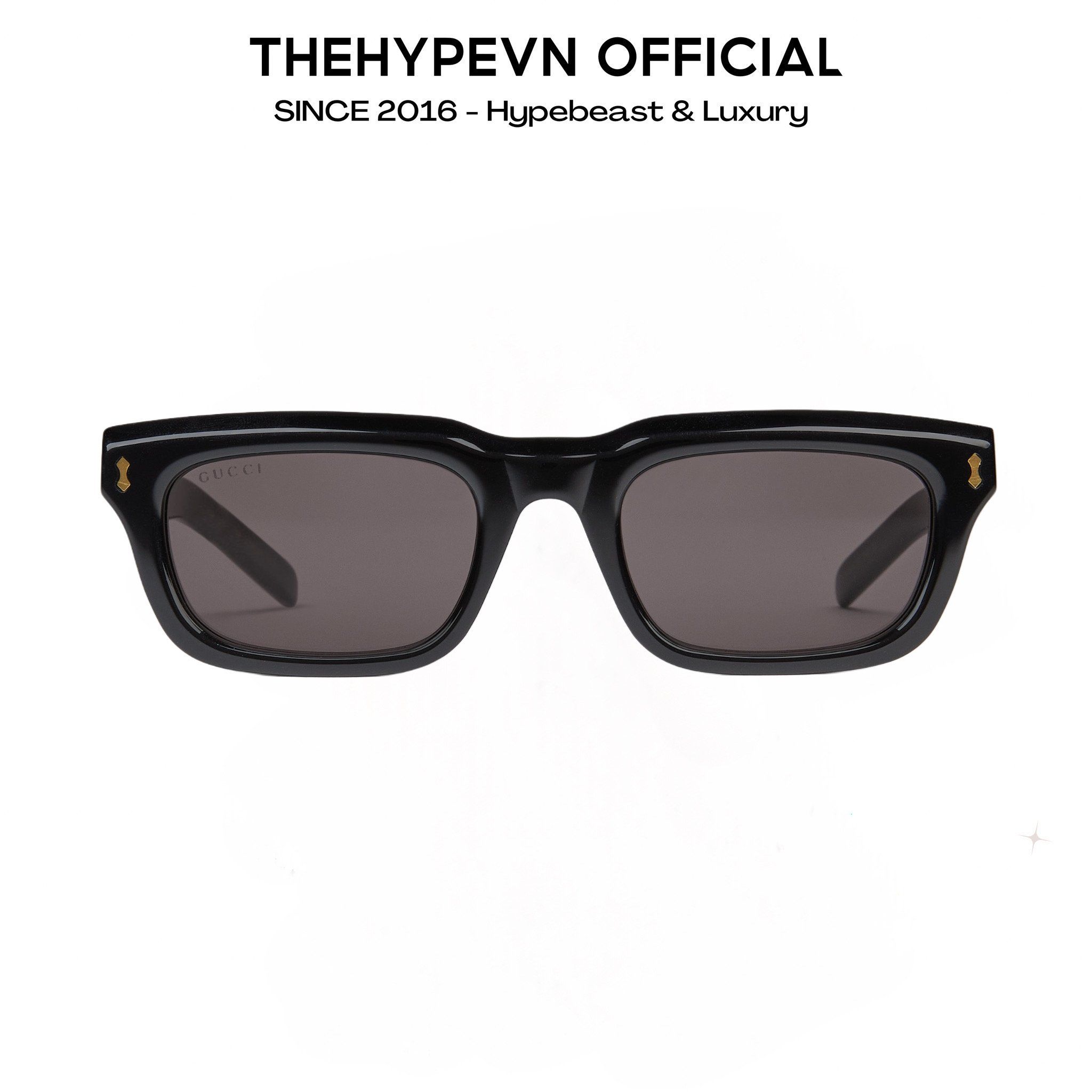  KÍNH GUCCI GC SUNGLASSES RECTANGULAR (BLACK) 