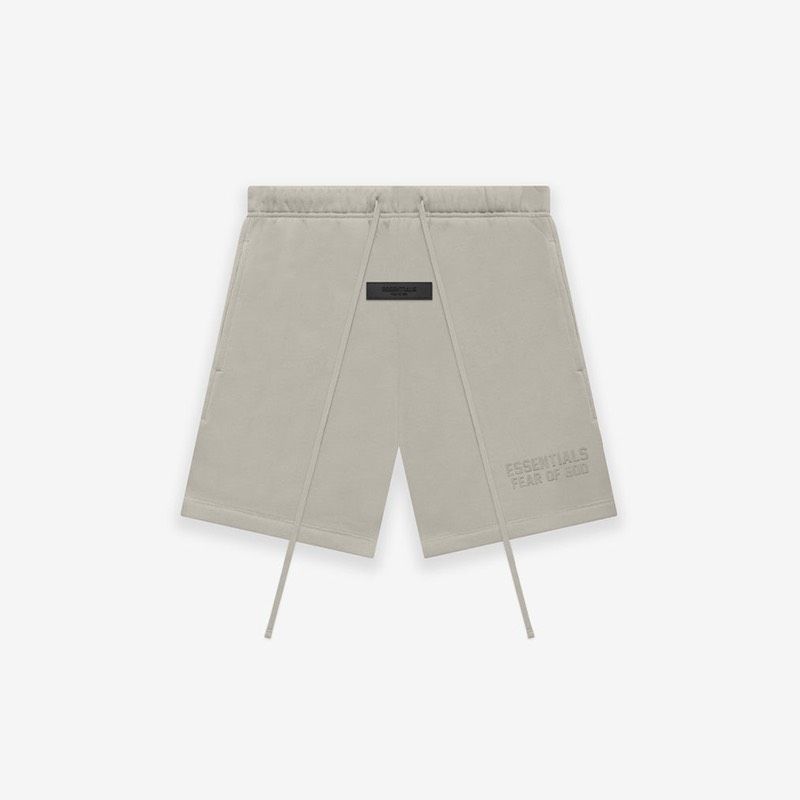  FOG SHORTS - Quần Ngắn FOG Essentials Logo Suede (Smoky Grey) [Mirror Quality] 