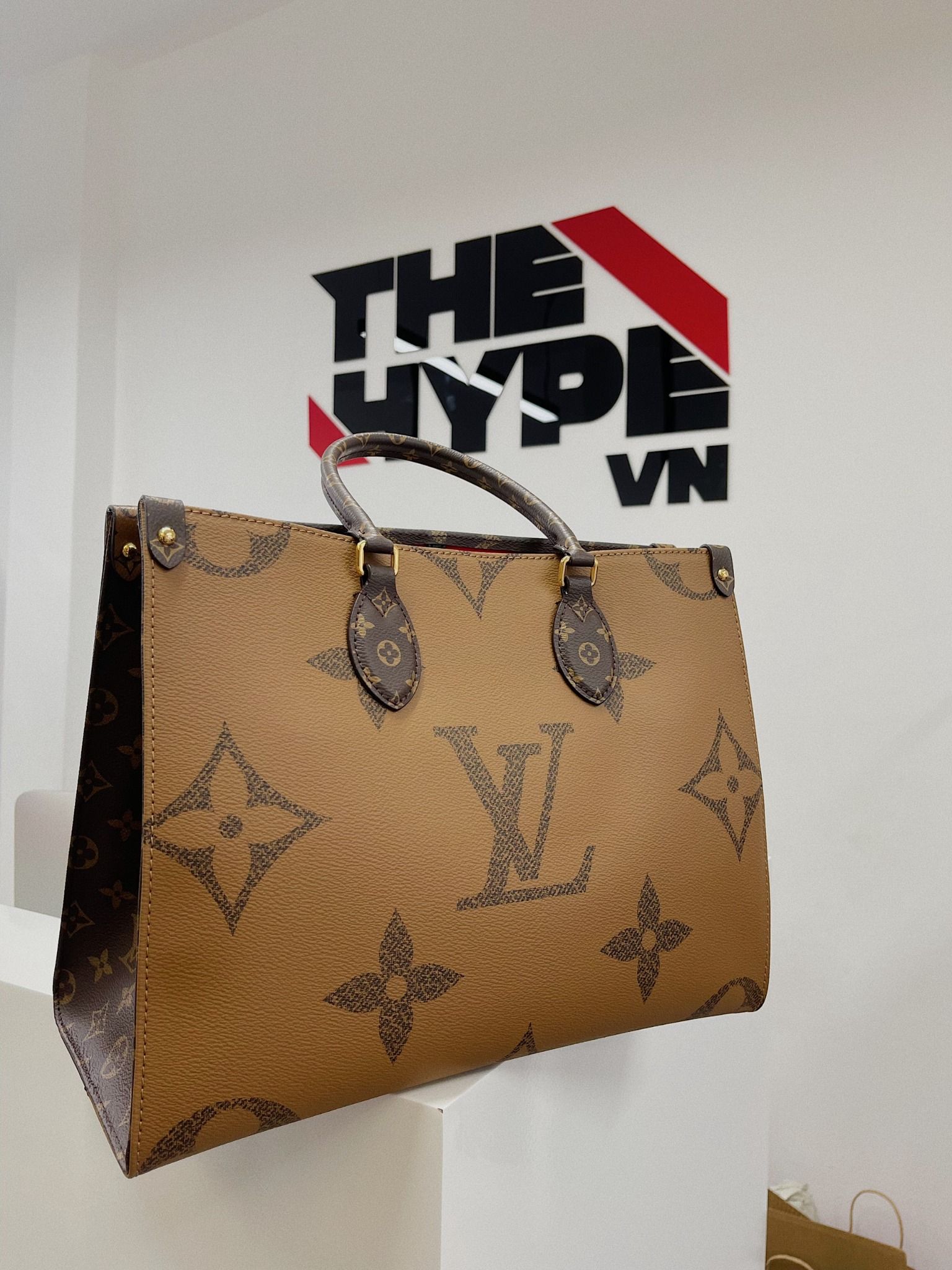  LOUIS VUITTON BAG - Túi Ví LV On The Go size MM [Mirror Quality] 