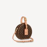  LOUIS VUITTON BAG -Túi LV Petite Boite Chapeau (Brown) [Mirror Quality] 