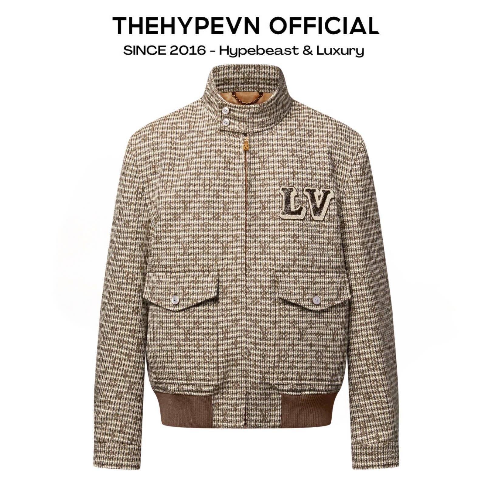  ÁO KHOÁC LOUIS VUITTON LV HARRINGTON BLOUSON (BROWN) 