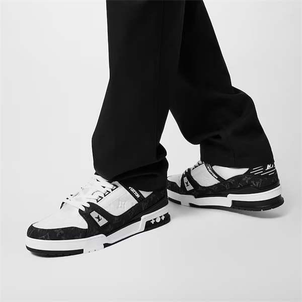  Giày LV Trainer Sneaker (Black) [Mirror Quality] 