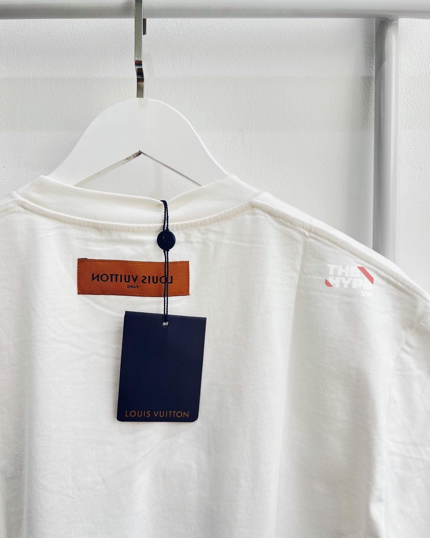  Áo Thun Louis Vuitton House Printed (White) [Mirror Quality] 