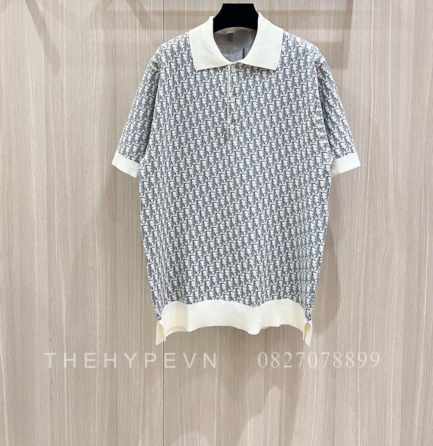  Áo Polo Dior Oblique (White [Mirror Quality] 