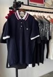  ÁO POLO GUCCI GC COTTON PIQUET WITH DOUBLE G (BLACK) 