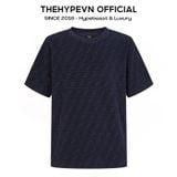  ÁO THUN FENDI PIQUÉ COTTON (NAVY) 