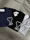  ÁO THUN AMI PARIS OVER HEART EXCLUSIVE (BLACK) 