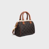  Túi Celine SMALL BOSTON CUIR TRIOMPHE (Tan) [MIRROR QUALITY] 