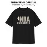  ÁO THUN FOG ESSENTIALS NBA SS25 GREY LOGO (BLACK) 
