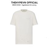  Áo Thun Dior Relaxed Couture Logo Back (White) [Mirror Quality] 
