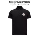  ÁO POLO MONCLER BIG LOGO ON CHEST (BLACK) 