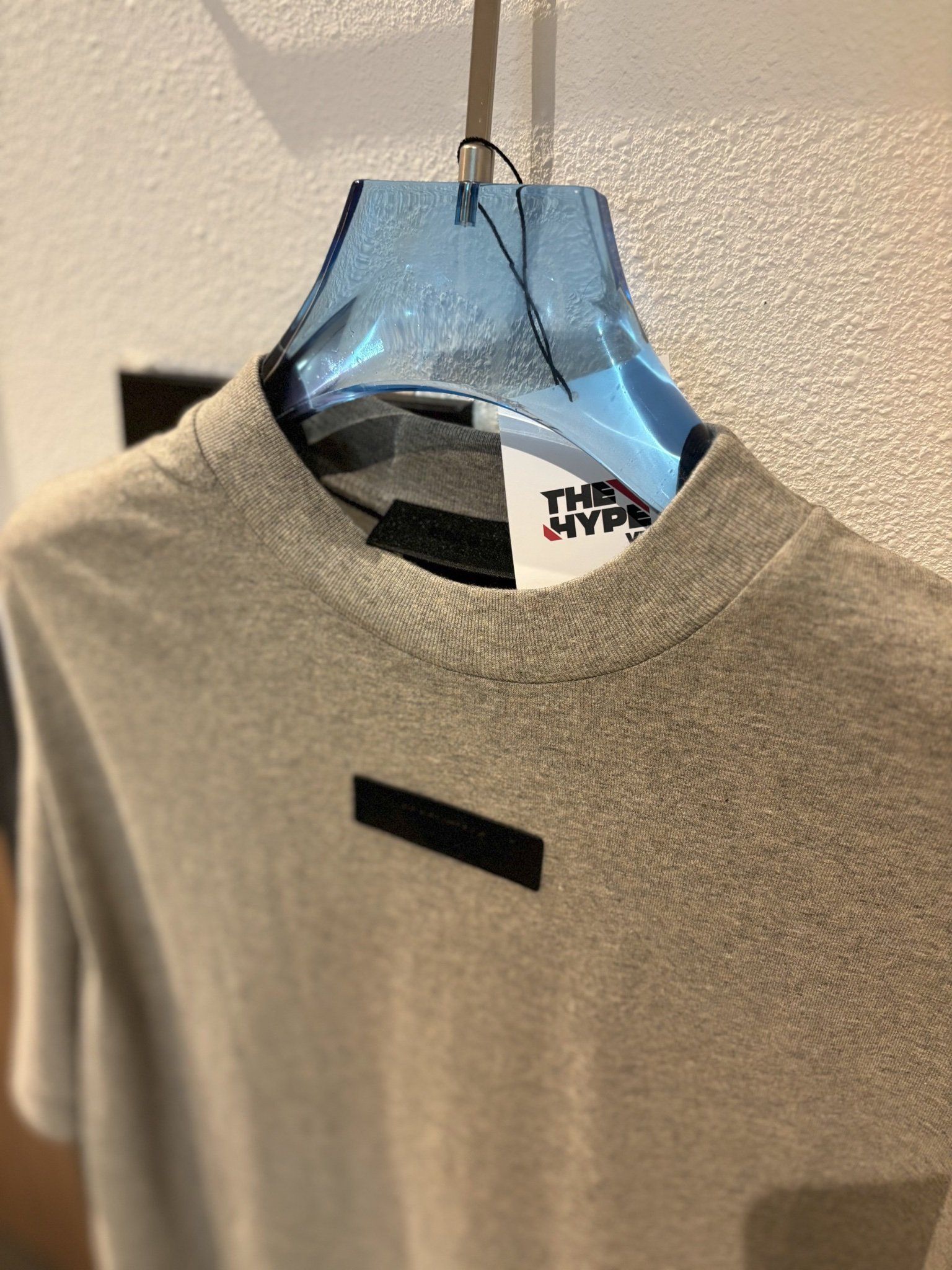  Áo Thun FOG Essentials Logo SS 2023 (Dark Heather Oatmeal) [Mirror Quality] 