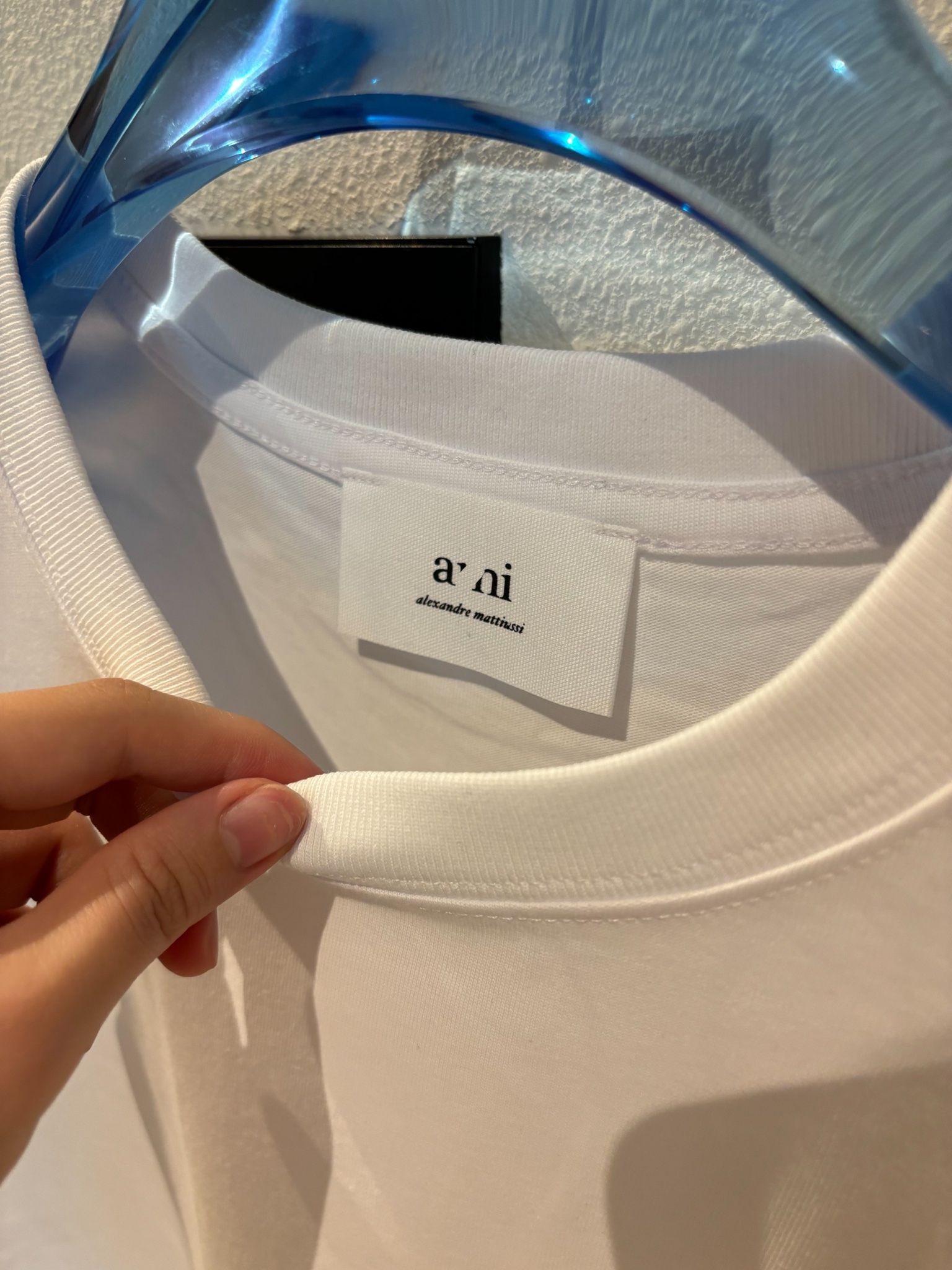  AMI Tee - Áo Thun Ami De Coeur Logo Cotton (White) [Mirror Quality] 