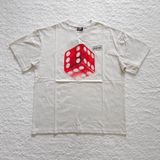  Áo Thun Saint Michael Dice (Cream) [Mirror Quality] 