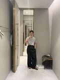  ÁO THUN LOEWE ANAGRAM LASER CUT (GREY) 