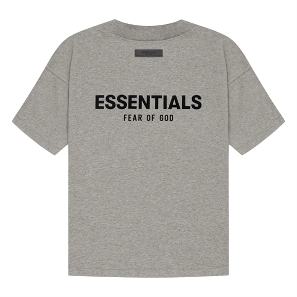  FOG TEE - Áo FOG Essentials Logo Suede (Deep Hemp Grey) [Mirror Quality] 