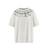  Áo Thun Saint Michael Money SS (Cream) [Mirror Quality] 