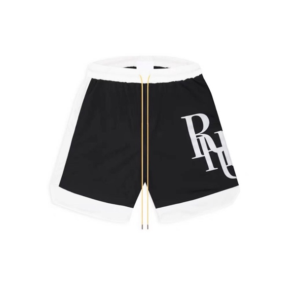  Quần Shorts Rhude Logo B-Side (Black) [Mirror Quality] 