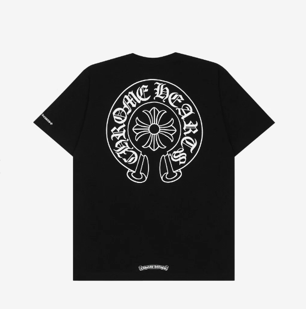  Áo Thun Chrome Hearts CH Horseshoe Logo Pocket (Black) [Mirror Quality] 