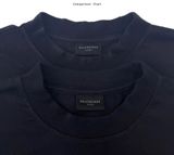 ÁO THUN BALENCIAGA BLCG LIBERTY DISTRESSED (BLACK) 