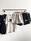  ÁO THUN FOG ESSENTIALS NBA SS25 BLACK LOGO (GREY) 