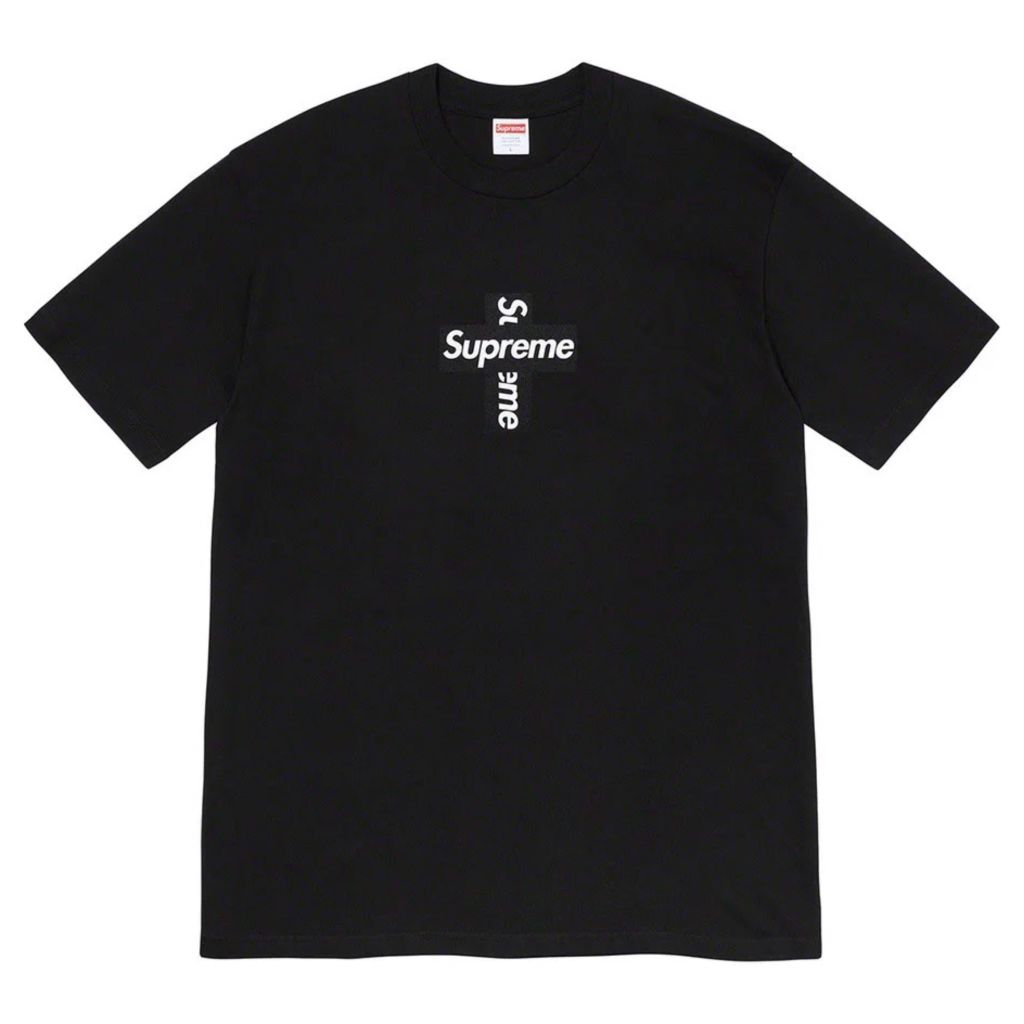 supreme t shirt cross