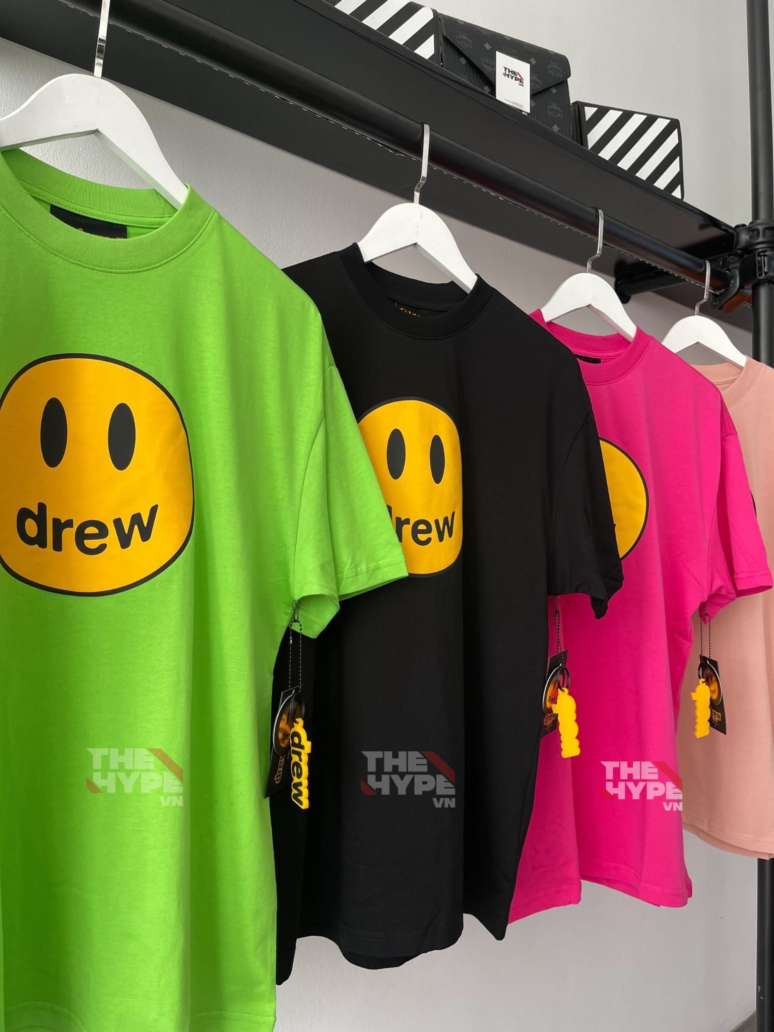 DREW TEE - Áo Drew Mascot (Black) [Mirror Quality] 