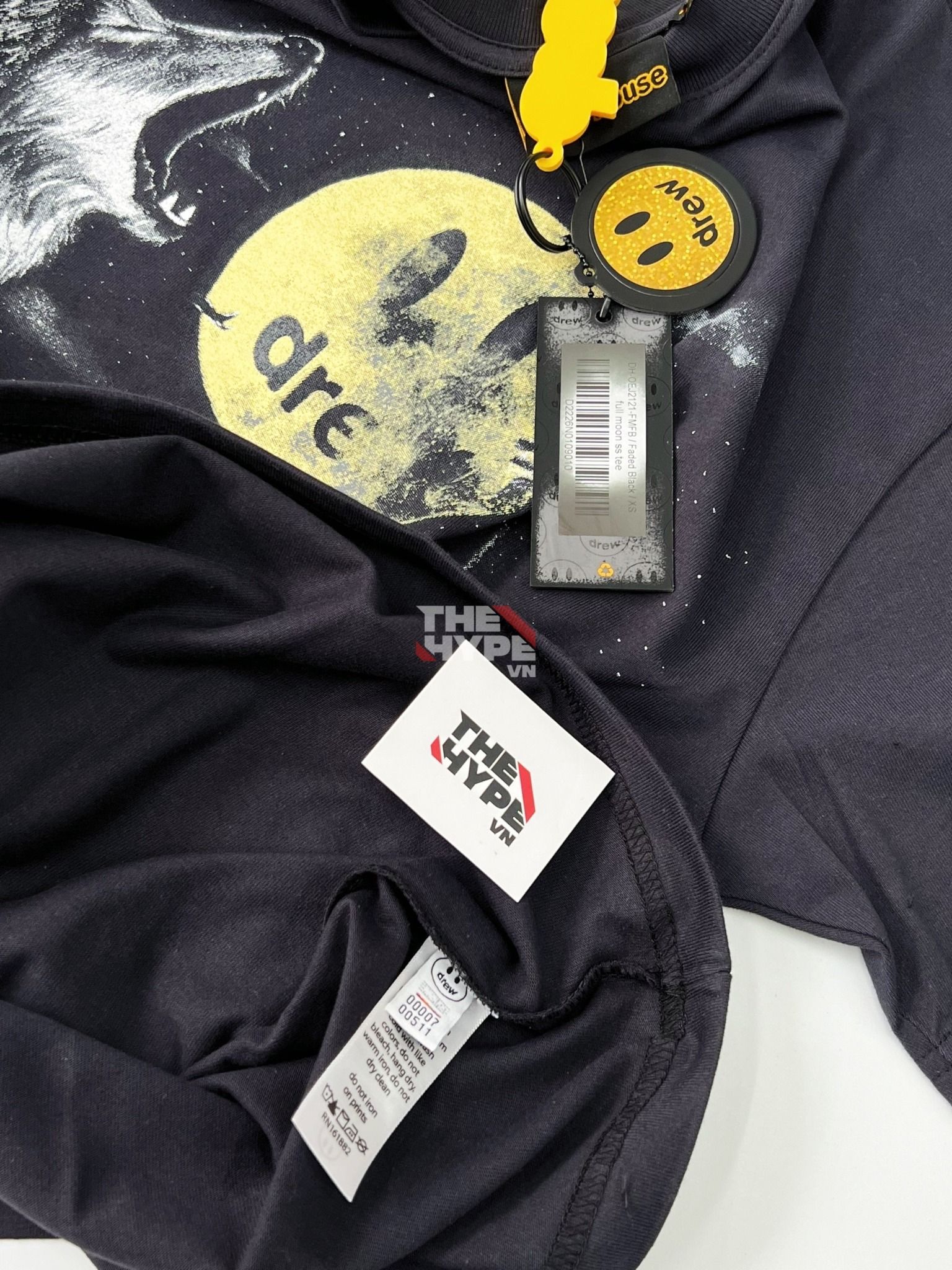 Áo Thun Drew Full Moon SS23 (Đen) [Mirror Quality] – THEHYPEVN