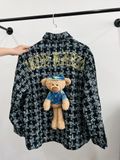  13DE MARZO TWEED - 13De Van Gogh Tweed Best Quality 