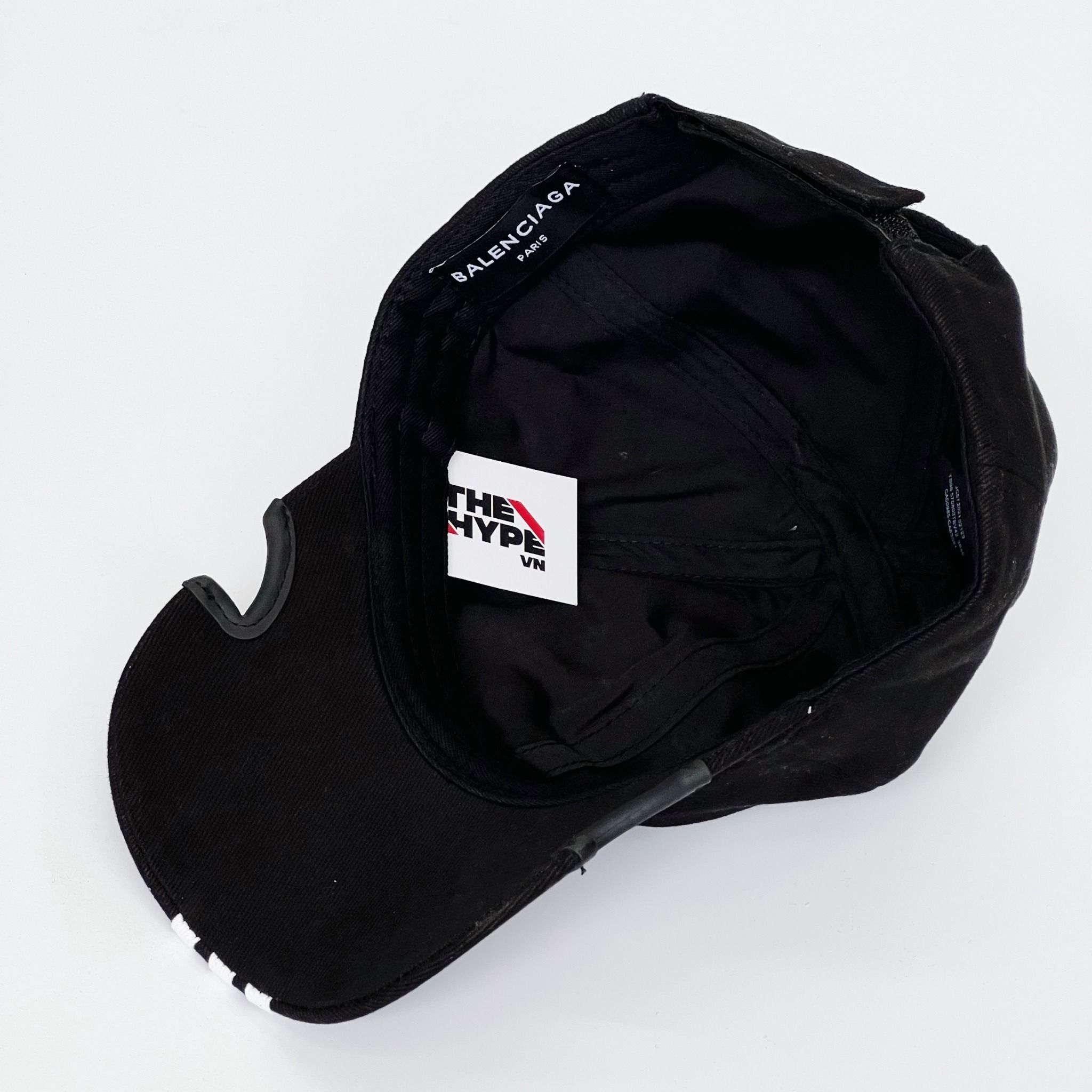  BALENCIAGA CAP- Mũ Lưỡi Trai BLCG x Adidas Logo Trefoil (Black) [MIRROR QUALITY] 