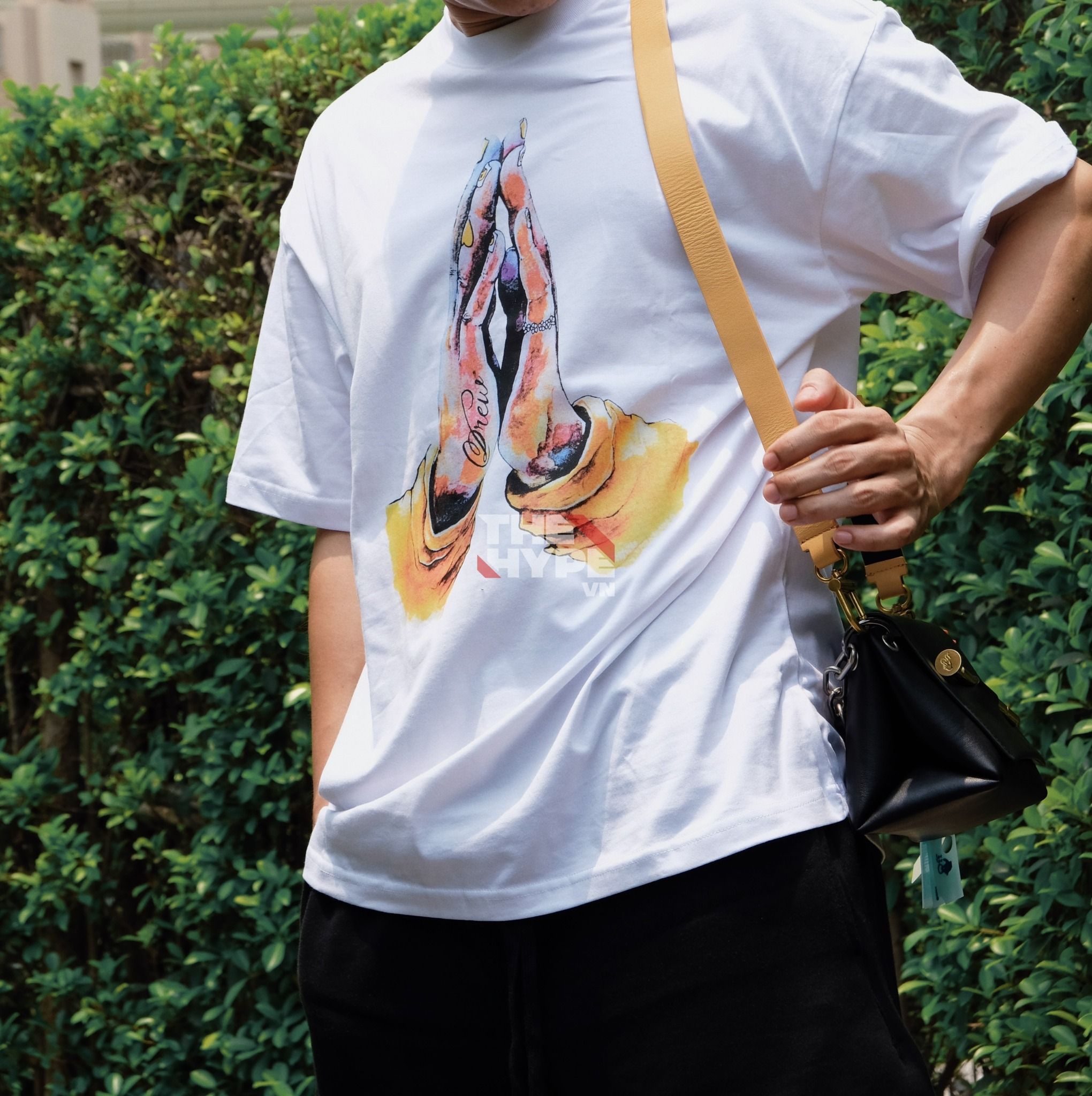  DREW TEE - Áo Thun Drew Hand SS23 (White) [Mirror Quality] 