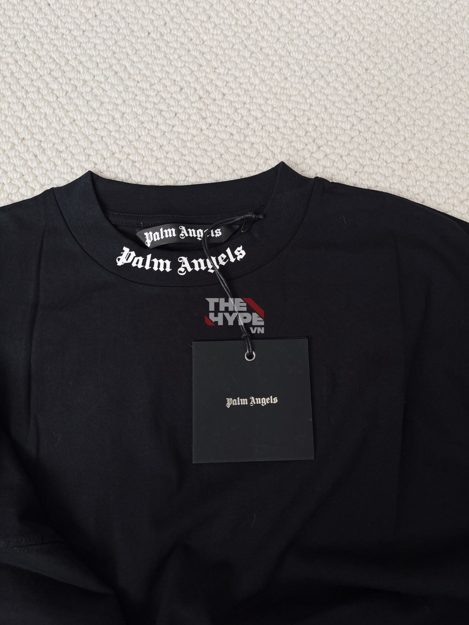  PALM ANGELS TEE - Áo thun PA Logo (Black) [Mirror Quality] 