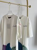  Áo thun Louis Vuitton Pumkin Printed (màu trắng) [Mirror quality] 