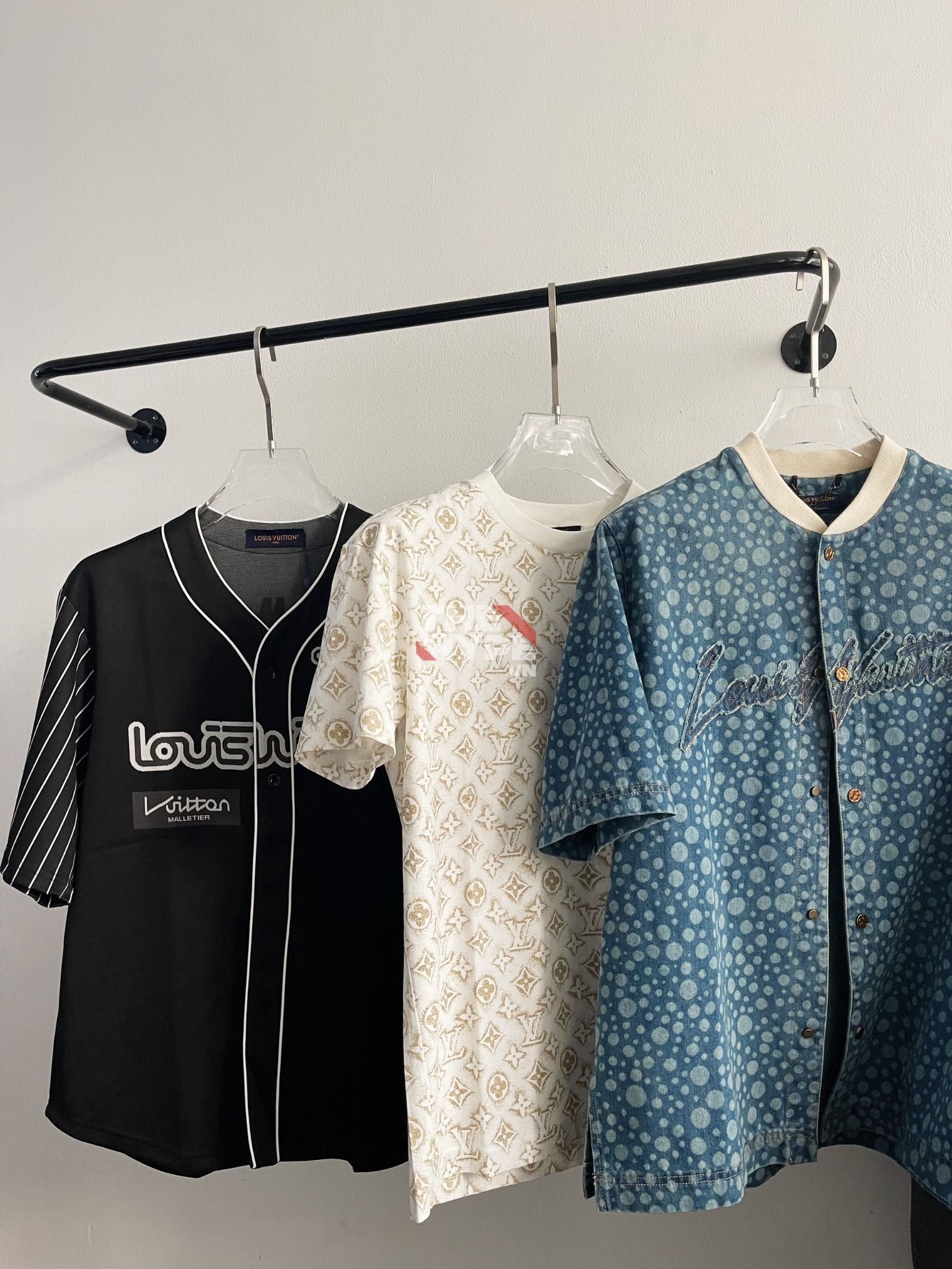  LOUIS VUITTON TEE - Áo LV Monogram Cotton (White) [Mirror Quality] 