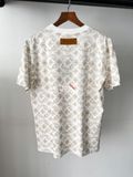  LOUIS VUITTON TEE - Áo LV Monogram Cotton (White) [Mirror Quality] 