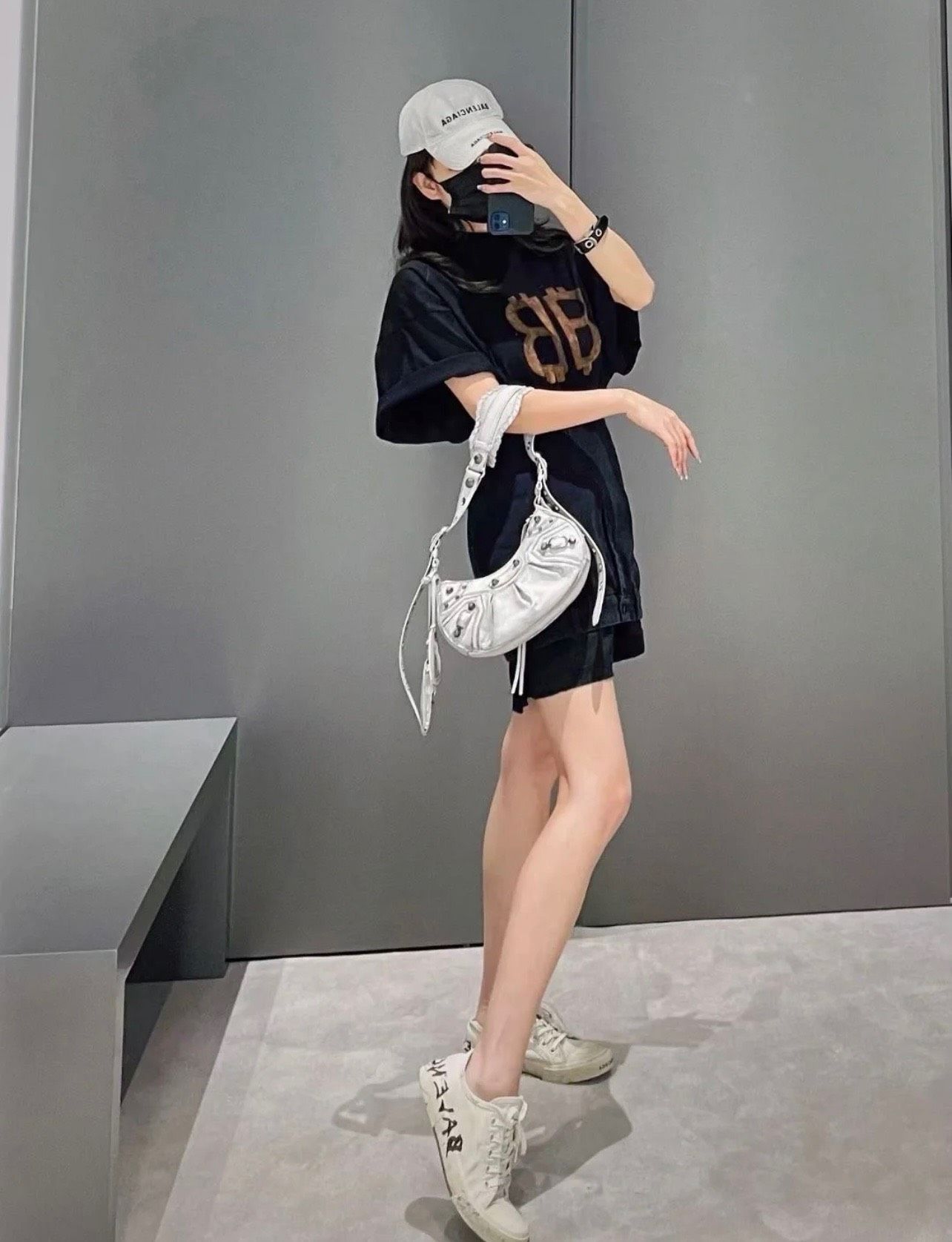  Áo thun Balenciaga BLCG Crypto (Black) [Mirror Quality] 