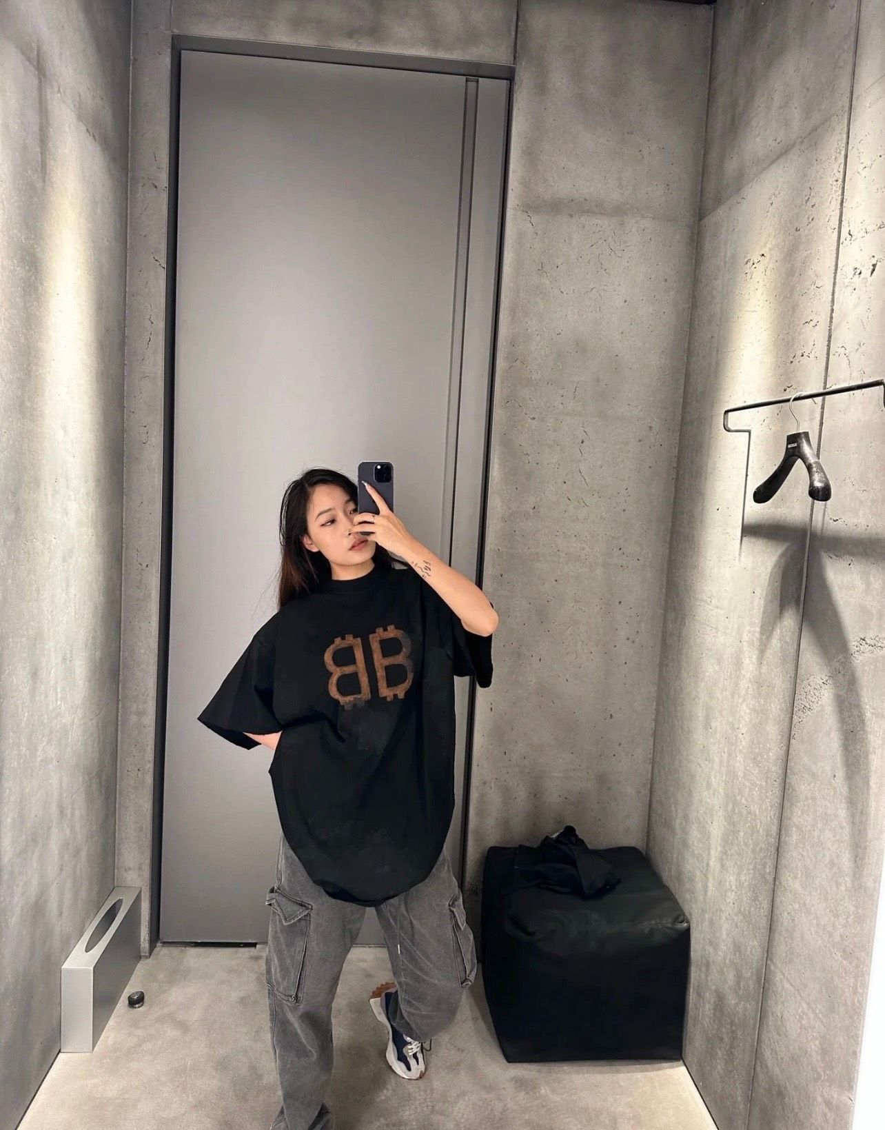  Áo thun Balenciaga BLCG Crypto (Black) [Mirror Quality] 