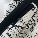  RHUDE SHORTS - Quần Ngắn Rhude Banco Knit (Cream) [Mirror Quality] 