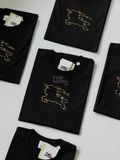  Áo Thun Burberry BBR Check EKD Cotton (Đen) [Mirror Quality] 