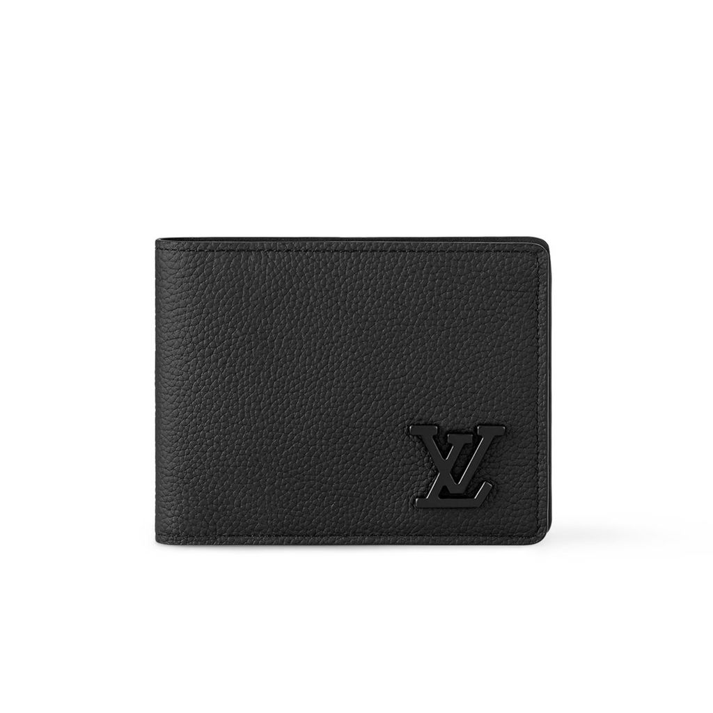  LOUIS VUITTON WALLET -Ví LV Aerogram Multiple Wallet (Black) [Mirror Quality] 