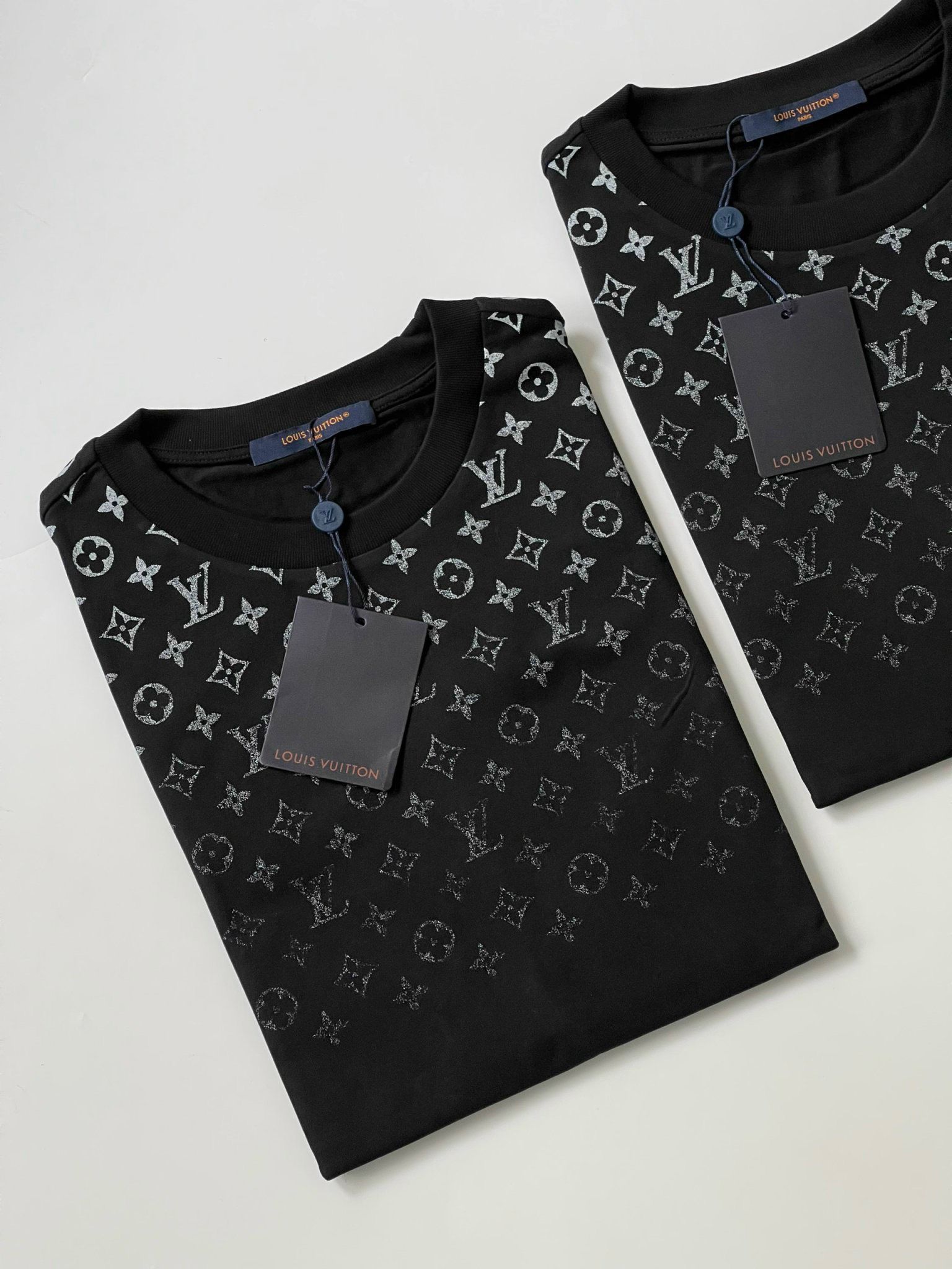  Áo Thun Louis Vuitton LV Gradient (Black) [Mirror Quality] 