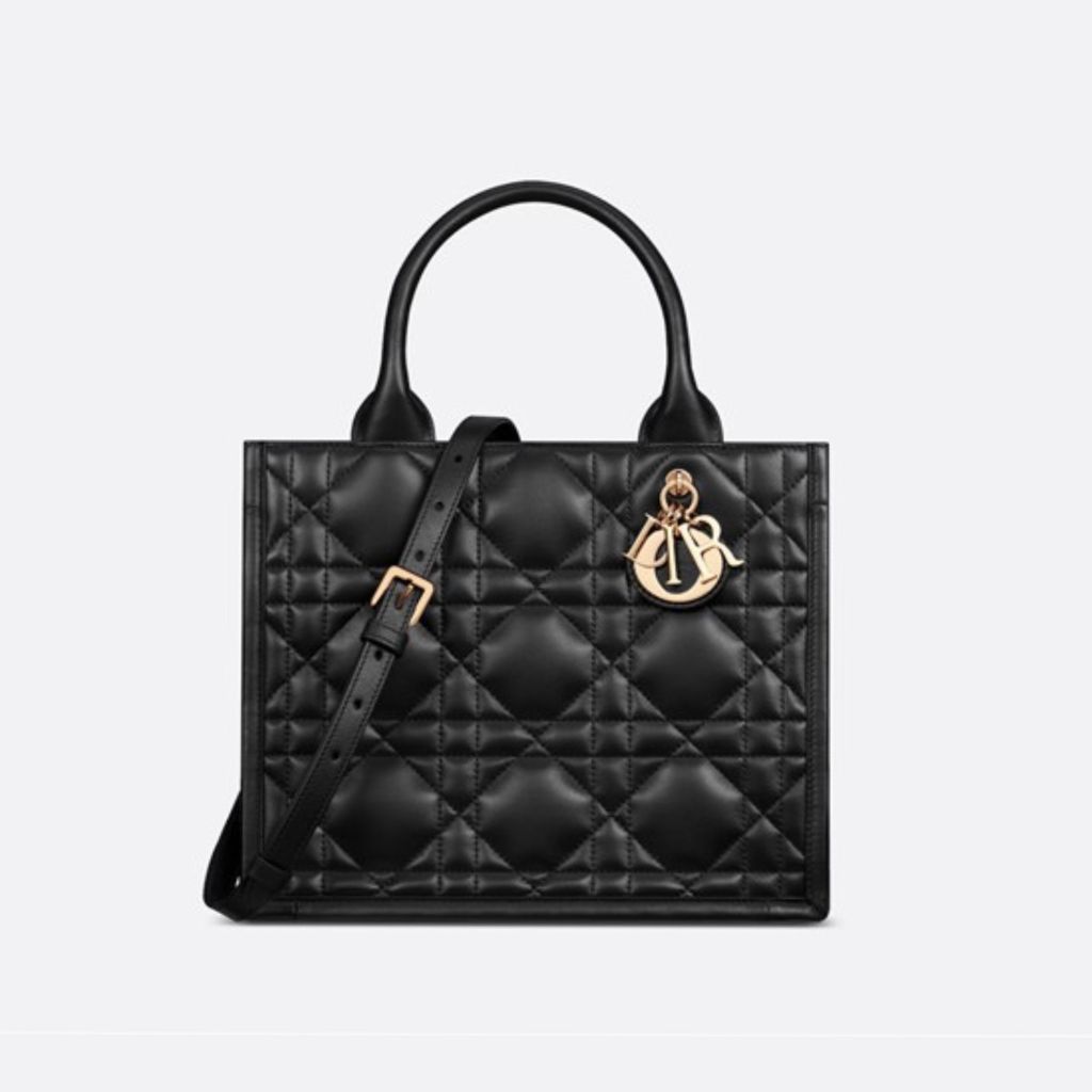  Túi Small Dior Book Tote (Black) [Mirror Quality] 