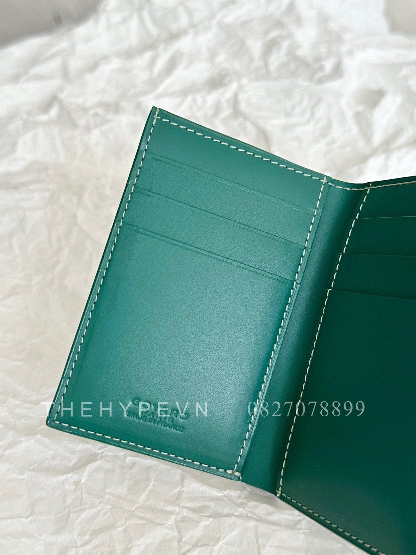  GOYARD CARD HOLDER - Saint-Marc Card Wallet (Green) [MIRROR QUALITY] 