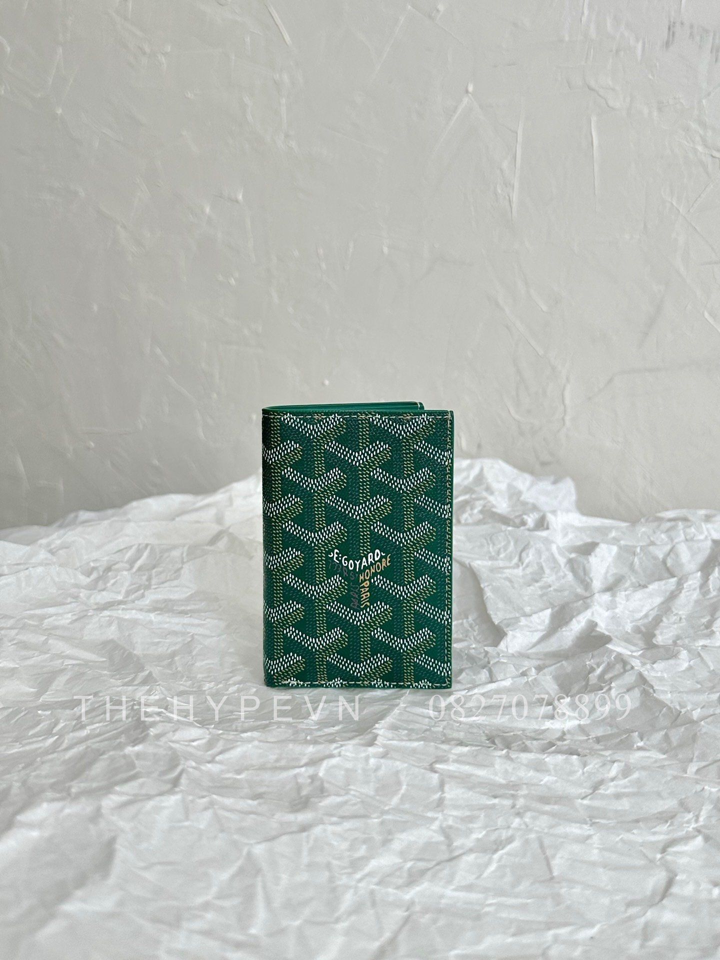  GOYARD CARD HOLDER - Saint-Marc Card Wallet (Green) [MIRROR QUALITY] 