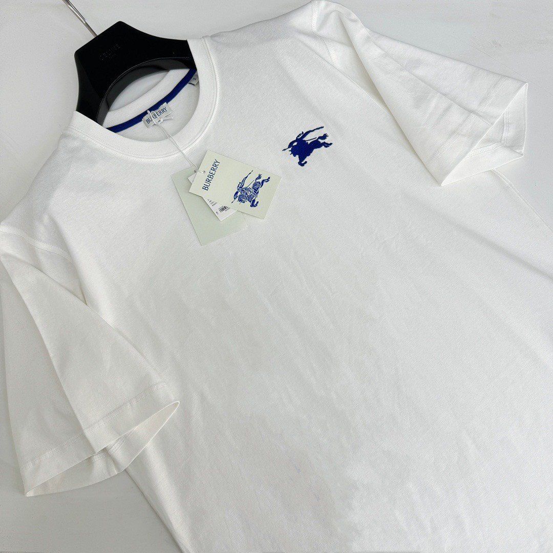  Áo thun Burberry BBR Cotton T-shirt (White) [Mirror Quality] 