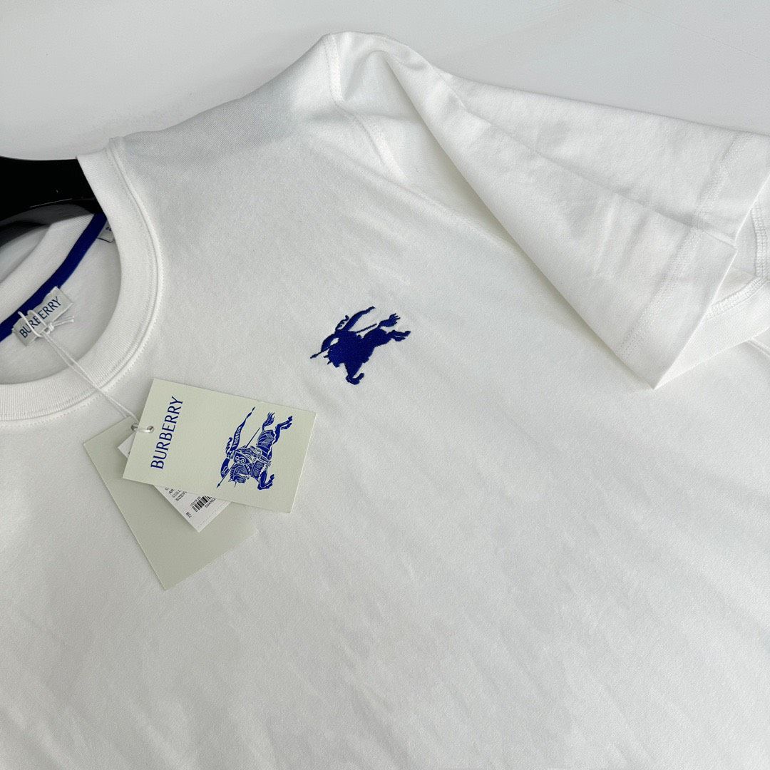  Áo thun Burberry BBR Cotton T-shirt (White) [Mirror Quality] 