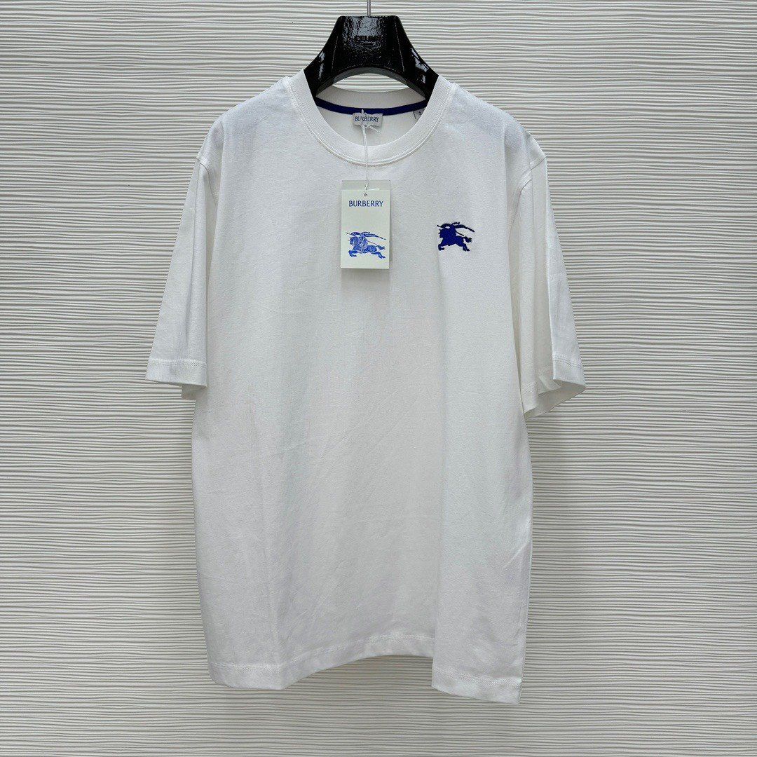  Áo thun Burberry BBR Cotton T-shirt (White) [Mirror Quality] 