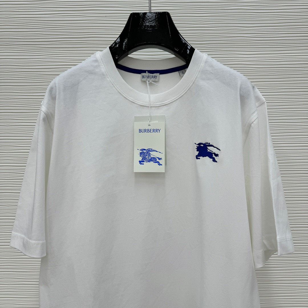  Áo thun Burberry BBR Cotton T-shirt (White) [Mirror Quality] 