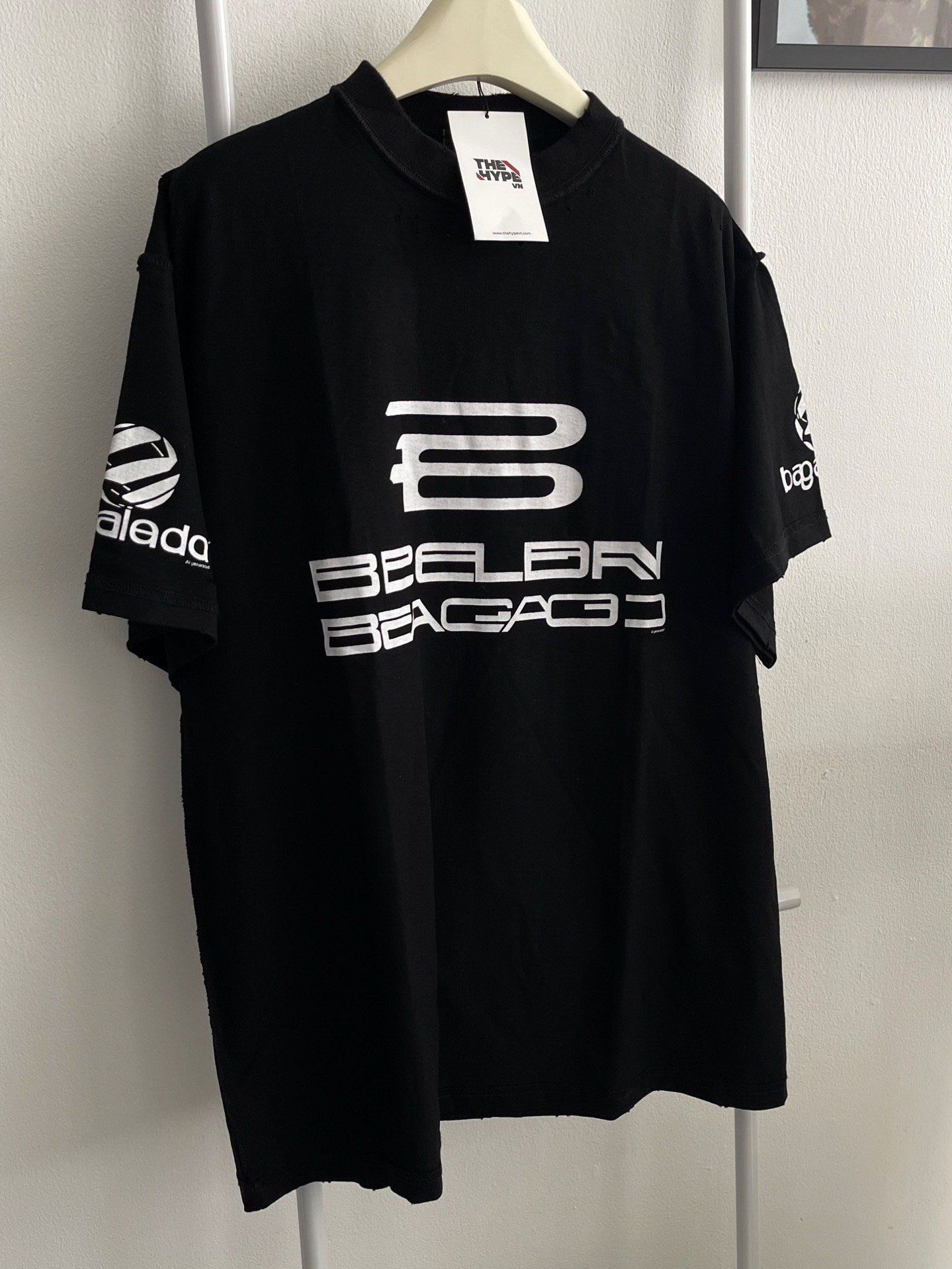  Áo Thun Balenciaga Ai-generated (Black) [Mirror Quality] 
